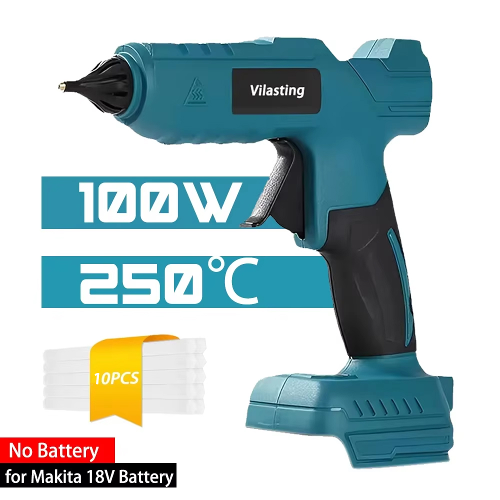 Hot Melt Glue Gun Cordless - 100W Cordless Hot Melt Glue Gun