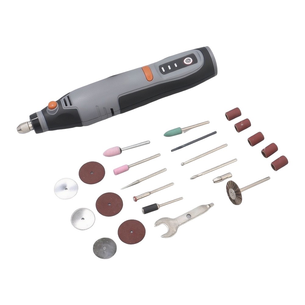 Cordless Rotary Tool Kit 80W E - огляд і ціна Cordless Rotary Tool Kit Accessories