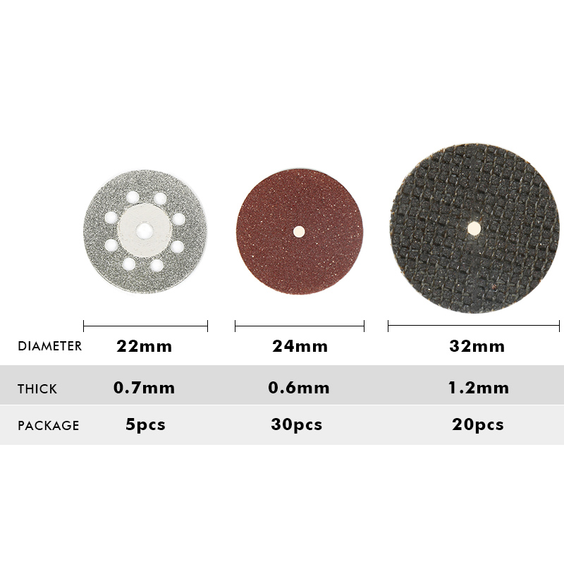 60PCS/lot Grinding Wheel Circu - огляд і ціна Reciprocating Saw Attachment Drill