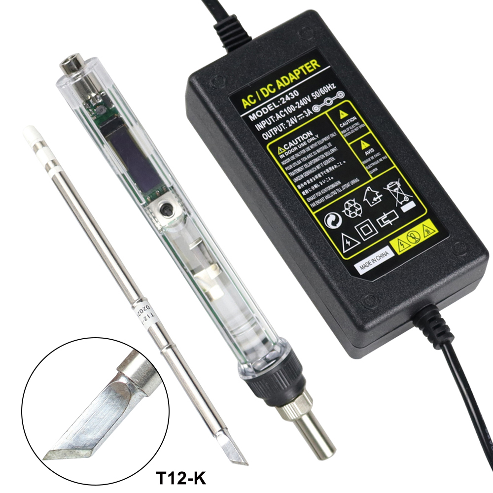 T12 Electric Soldering Iron Ki - огляд і ціна Digital Soldering Station T12