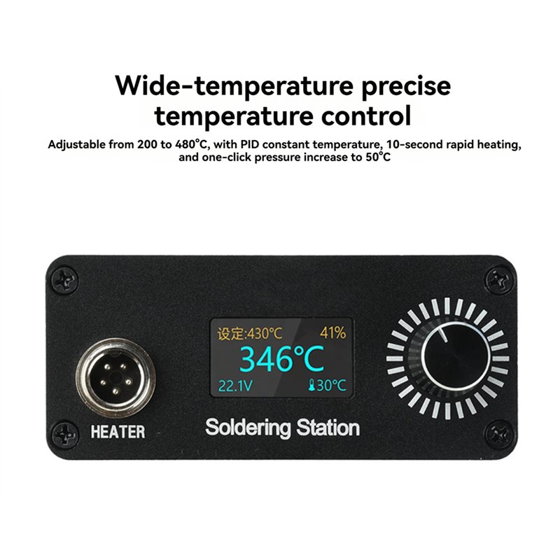 Super Deal -T12 For Handskit D - огляд і ціна Digital Soldering Station T12
