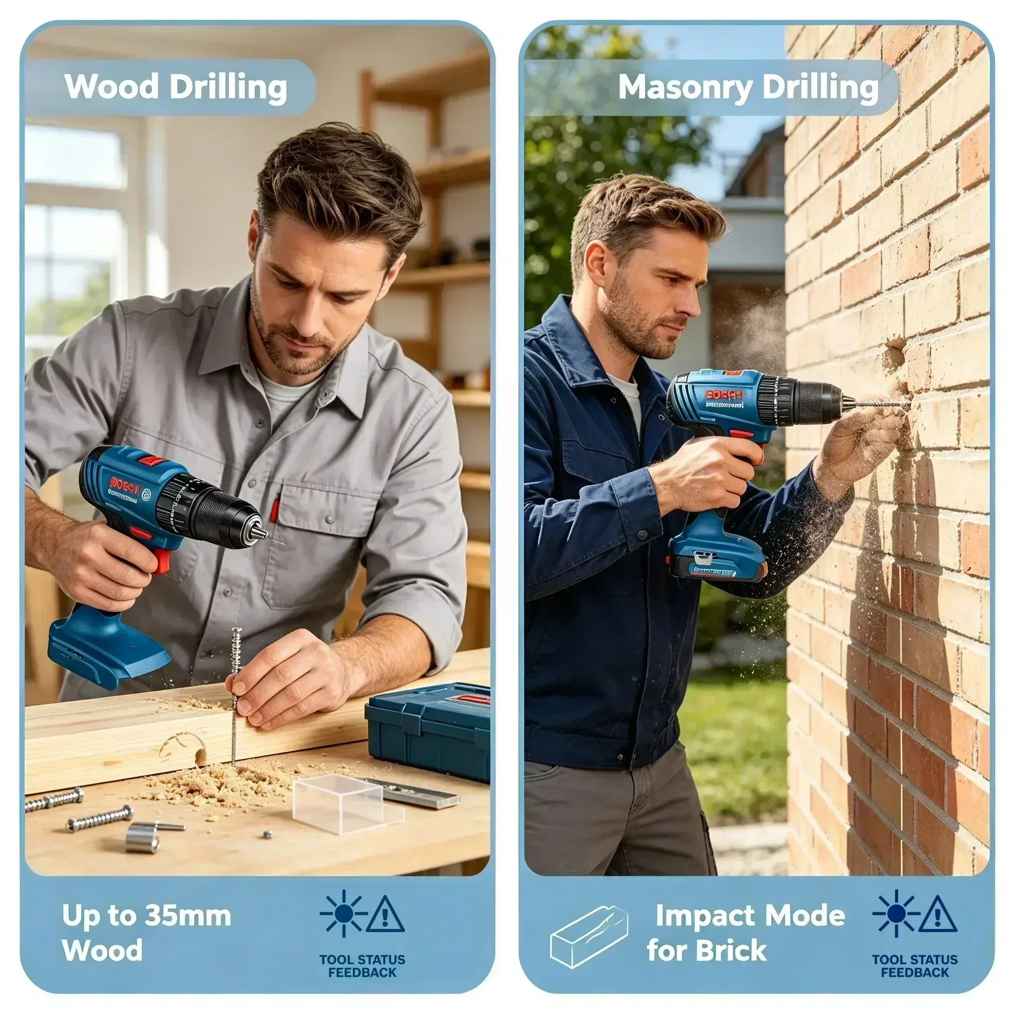 Bosch GSB 185-LI 18V Brushless - огляд і ціна Brushless Cordless Electric Drill 18V
