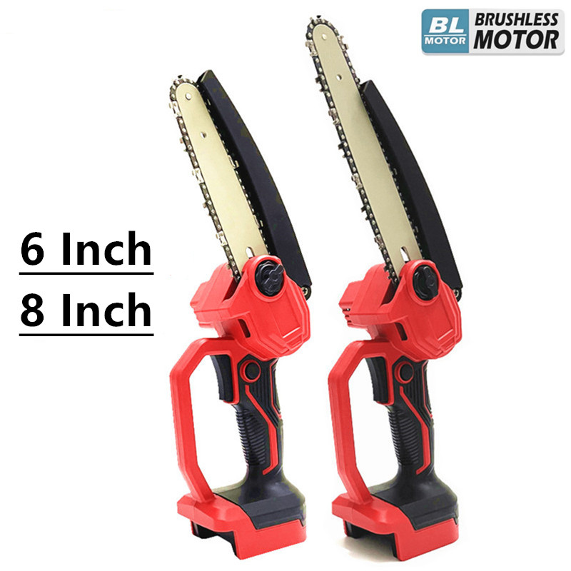 For Milwaukee 18V Battery 6/8  - огляд і ціна Mini Electric Chainsaw 6 Inch