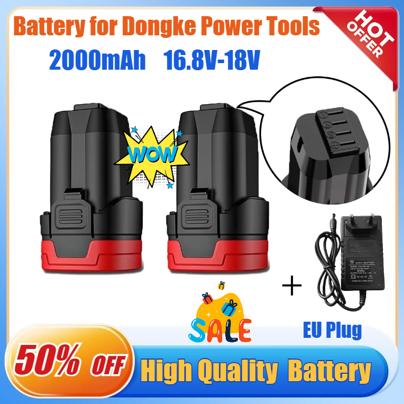 16.8V/18V 2.0Ah Battery for Do - огляд і ціна Brushless Cordless Electric Drill 18V