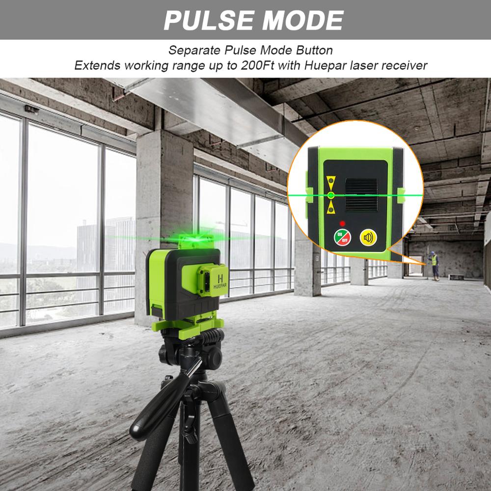 Huepar 16 Lines 4D Laser Level - огляд і ціна Laser Level 16 Lines 4D Green