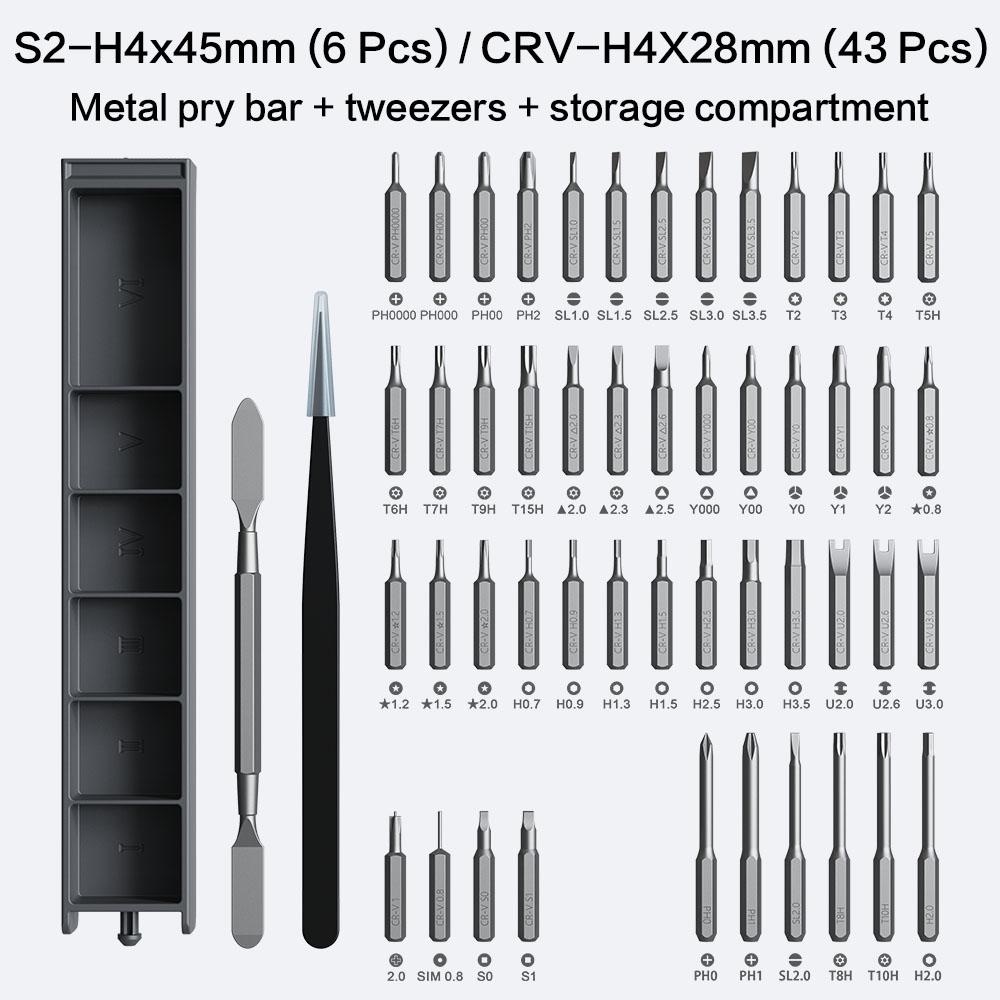 50 in 1 Precision Cordless Ele - огляд і ціна Electric Screwdriver Rechargeable Usb