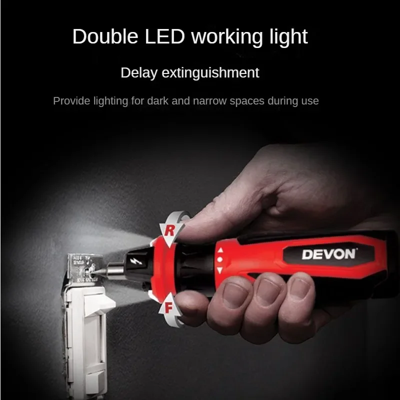 DEVON 4V Mini Electrical Screw - огляд і ціна Electric Screwdriver Rechargeable Usb