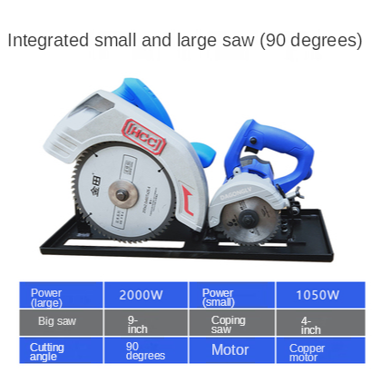 MJ09 mini 2 in 1 wood precisio - огляд і ціна Mini Table Saw For Woodworking
