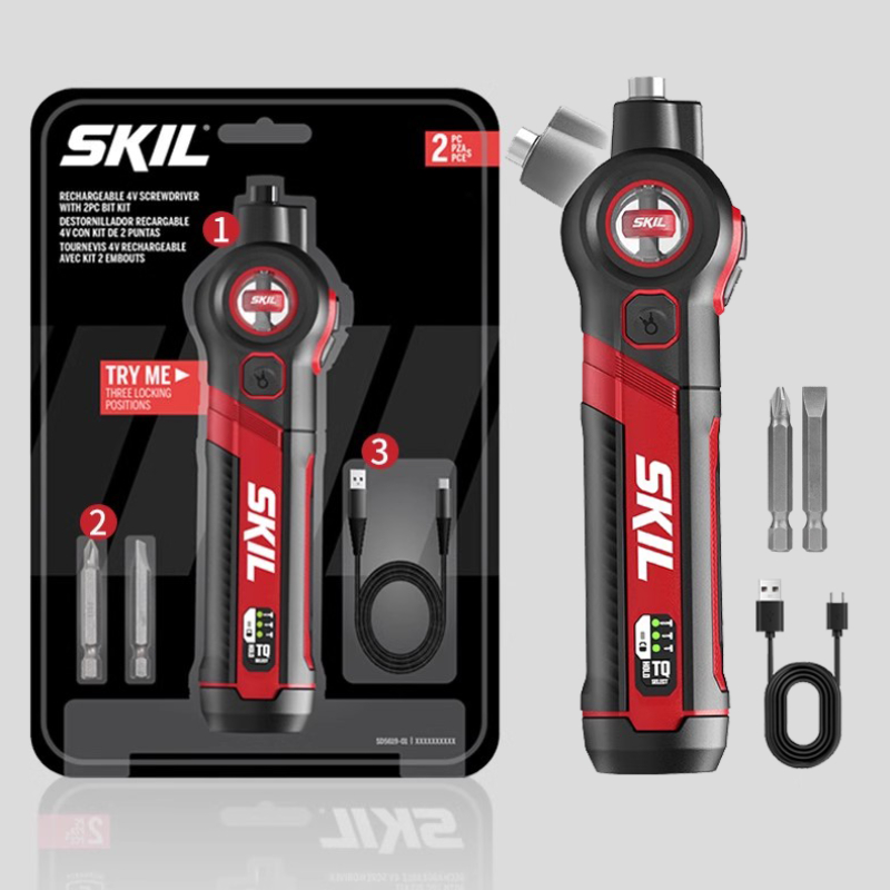 SKIL 5619 4V Mini Electrical S - огляд і ціна Electric Screwdriver Rechargeable Usb
