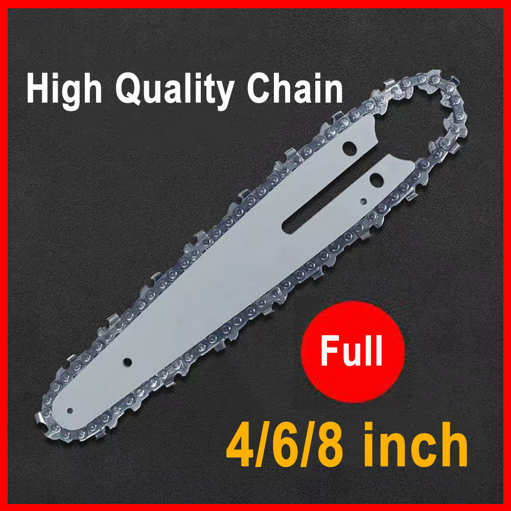 4/6/8/10 Inch 1/4 Chainsaw Cha - огляд і ціна Mini Electric Chainsaw 6 Inch
