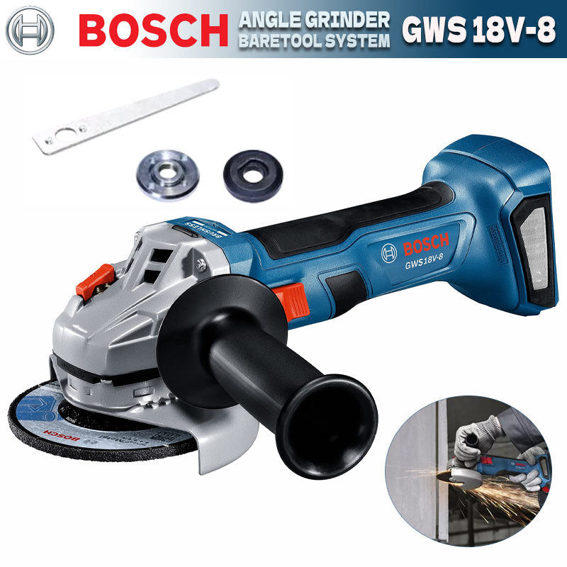 BOSCH GWS 18V-8 Cordless Angle - огляд і ціна Brushless Angle Grinder Battery Powered
