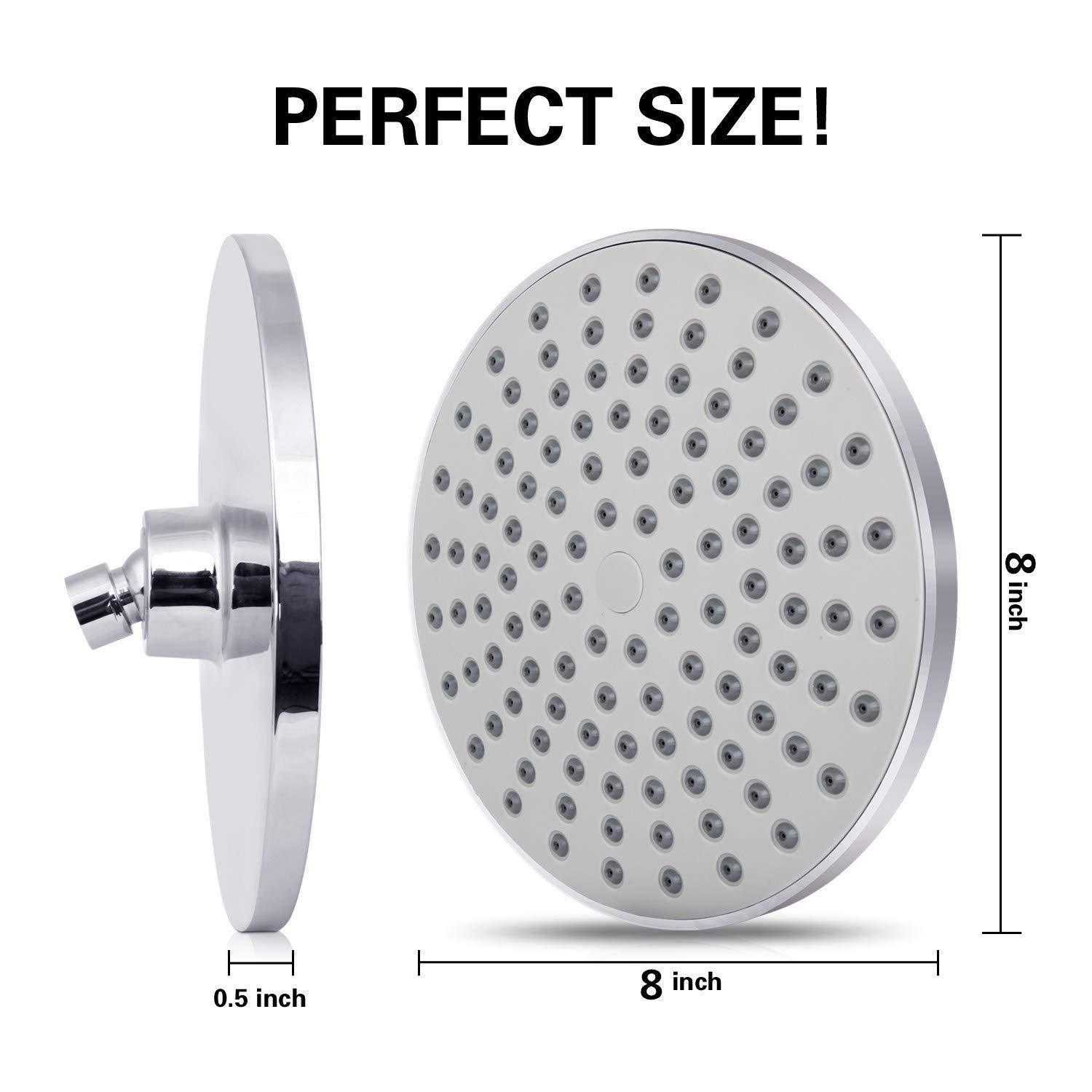 Rainfall Shower Head Big Panel - огляд і ціна Plumbing