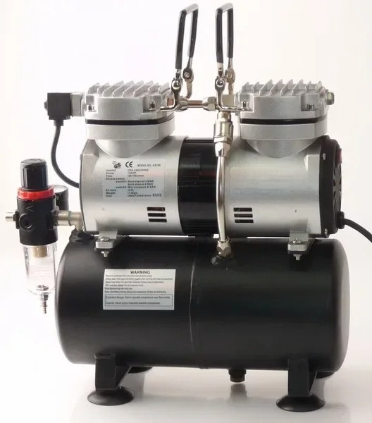 For AS196 Mini Airbrush Compre - огляд і ціна Airbrush Kit With Mini Compressor