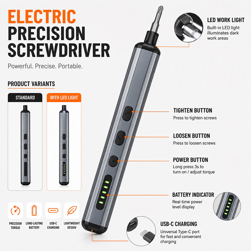68 in 1 Precision Electric Scr - огляд і ціна Electric Screwdriver Rechargeable Usb