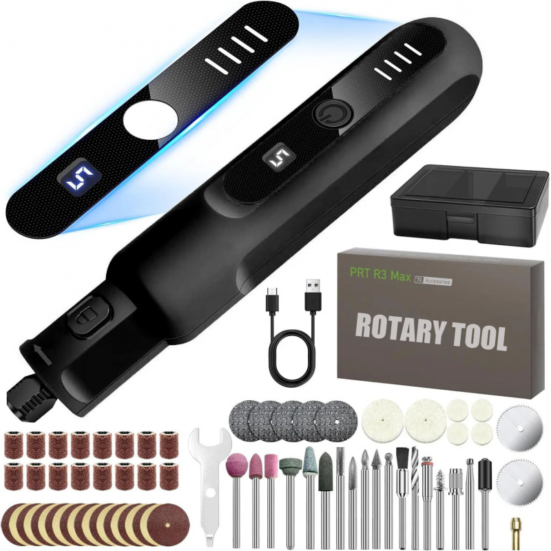 3.7V Cordless Mini Rotary Tool - огляд і ціна Cordless Rotary Tool Kit Accessories