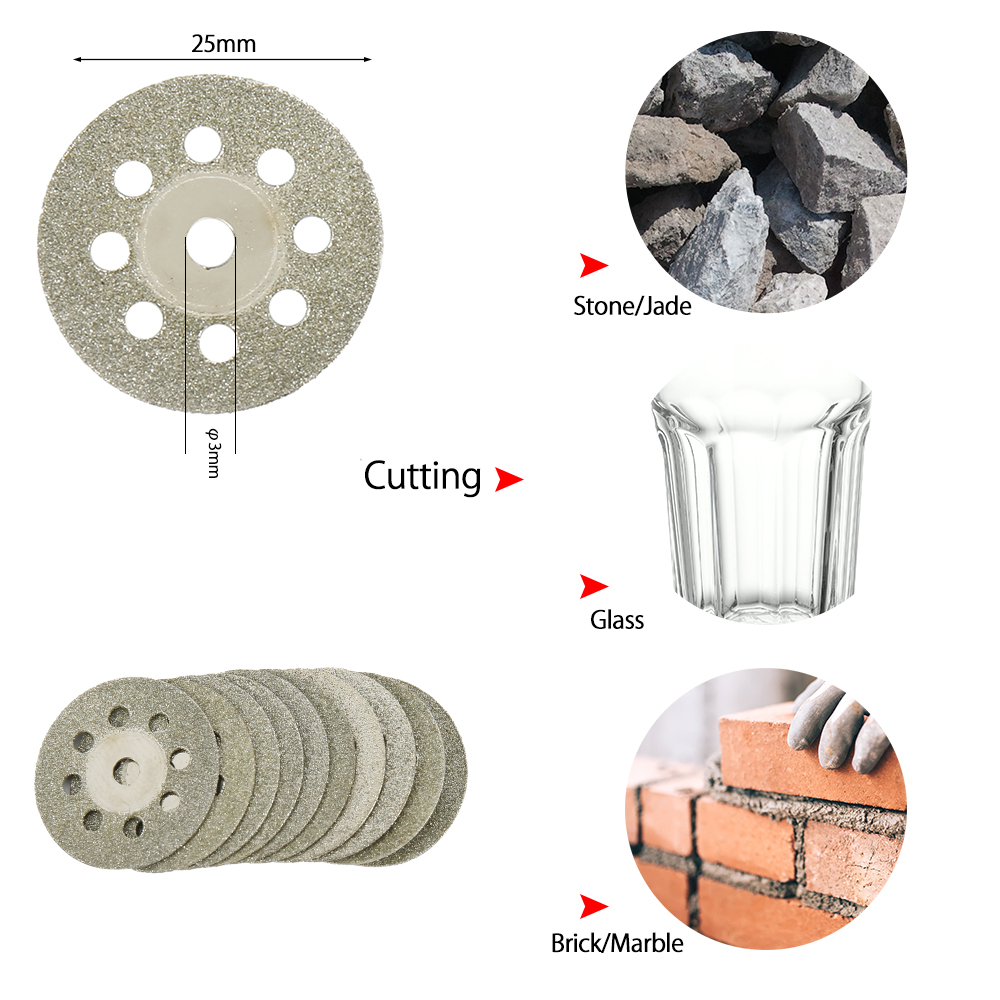 32pcs Diamond Cutting Discs Wh - огляд і ціна Reciprocating Saw Attachment Drill